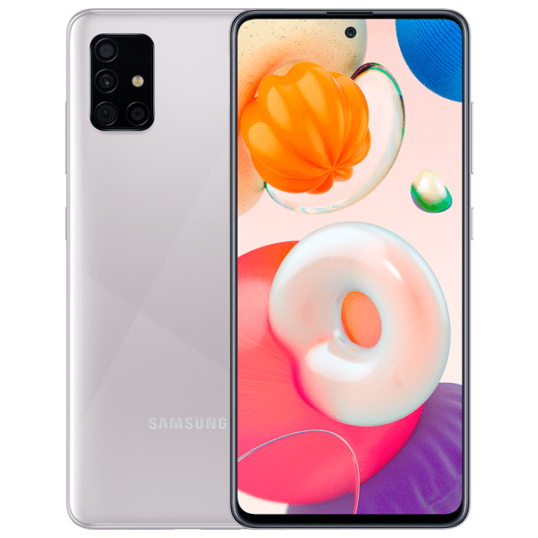 Samsung Galaxy A51 128 GB Silver Metalic 6.5" | 48 MP | 6 GB | Dual SIM photo 1