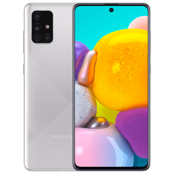 Samsung Galaxy A71 128 ГБ Серебристый Metalic 6.7" | 64 Мп | 6 ГБ | Dual SIM photo 1