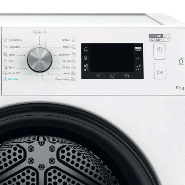 Mașină de uscat rufe Whirlpool FFT M22 9X2B EU White 9 kg, A++ photo 2