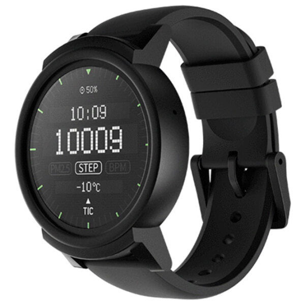 Ceas inteligent Mobvoi Ticwatch E Black 1.4" | 35.5 mm | Policarbonat/ Silicon
| WF12086 photo 2