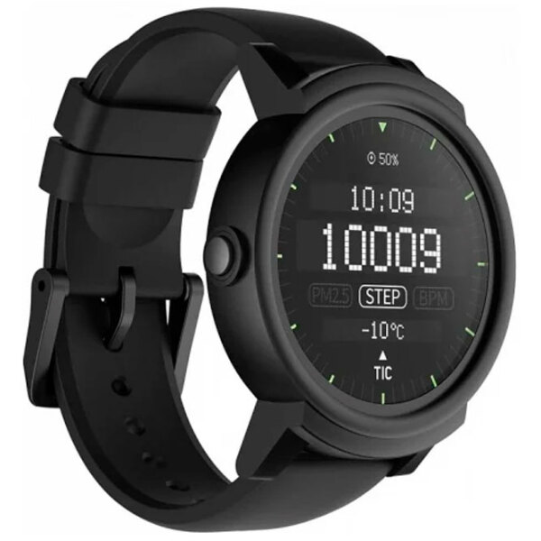 Ceas inteligent Mobvoi Ticwatch E Black 1.4" | 35.5 mm | Policarbonat/ Silicon
| WF12086 photo 6