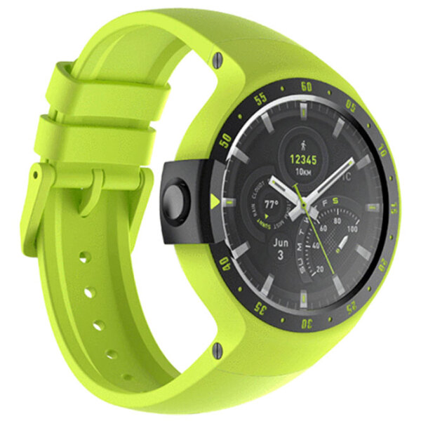 Умные часы Mobvoi Ticwatch S Желтый 1.4" | 45 мм | Силикон| WF12066 photo 2