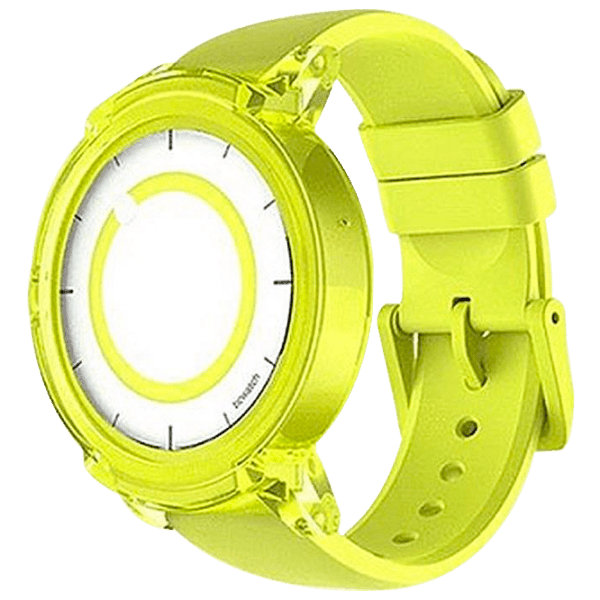Ceas inteligent Mobvoi Ticwatch E Bright Yellow 1.4" | 44mm | Aluminiu/ Silicon| WF12086 photo 1