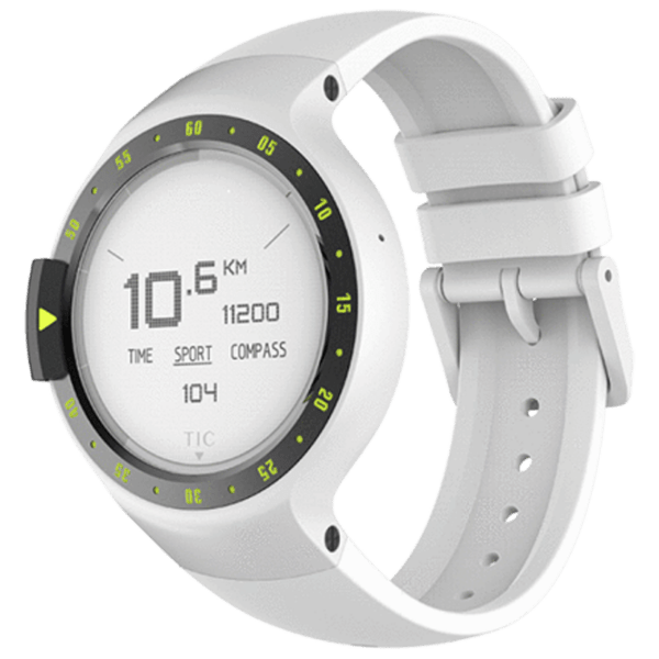 Умные часы Mobvoi Ticwatch S Белый 1.4" | 45 мм | Силикон| WF12066 photo 1