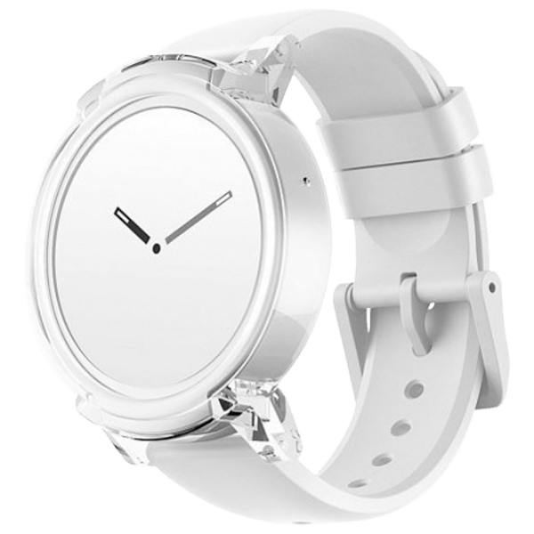 Ceas inteligent Mobvoi Ticwatch E White 1.4" | 44mm | Aluminiu/ Silicon| WF12086 photo 1