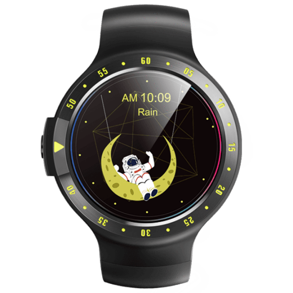 Умные часы Mobvoi Ticwatch S Черный 1.4" | 45 мм |/ Силикон| WF12066 photo 2