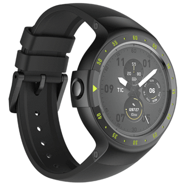 Умные часы Mobvoi Ticwatch S Черный 1.4" | 45 мм |/ Силикон| WF12066 photo 3