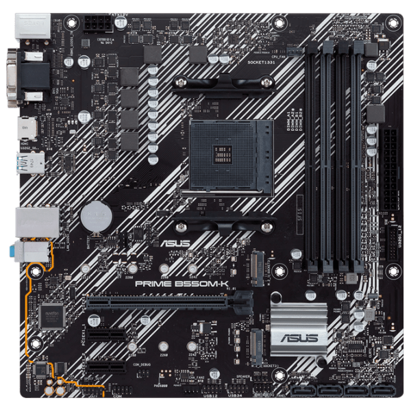 Материнская плата Asus PRIME B550M-K mATX  photo 1