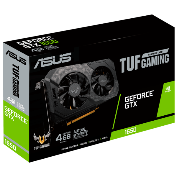 Видеокарта Asus GTX1650 D6 GDDR6 TUF Gaming 4ГБ  photo 4