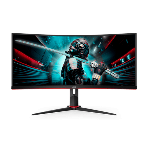 Monitor AOC CU34G2 Black 34" Ultra WQHD VA WLED photo 1
