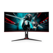 Monitor AOC CU34G2 Black 34" Ultra WQHD VA WLED