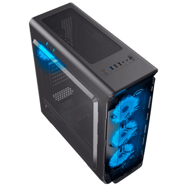 Calculator de jocuri Navigator 03125, Black Blue Intel i5-9400F 16GB 2TB + 256GB RTX2060 6GB photo 12