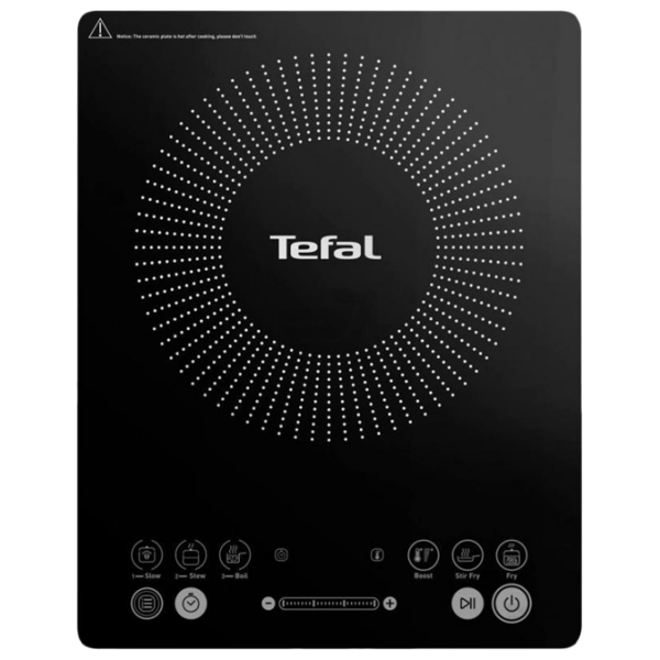 Tefal IH210801 Black Cu inducție, Vitroceramică photo 1