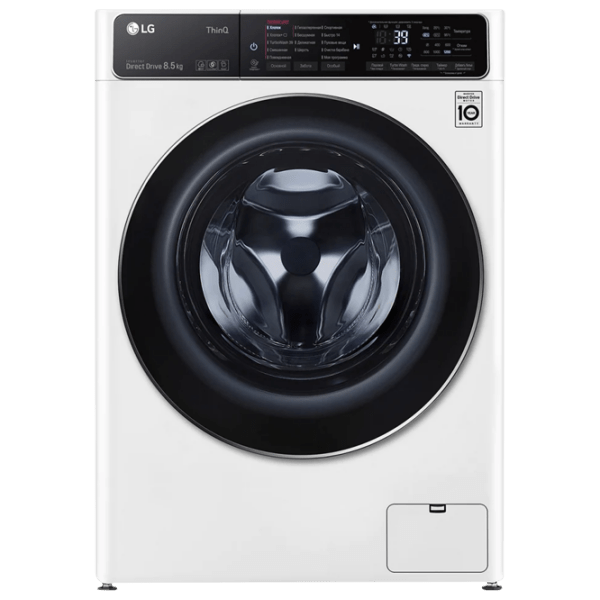 Mașină de spălat LG F2T9GW9W White 8.5 kg, 1200 rpm, A (old) photo 1