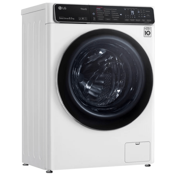 Mașină de spălat LG F2T9GW9W White 8.5 kg, 1200 rpm, A (old) photo 2