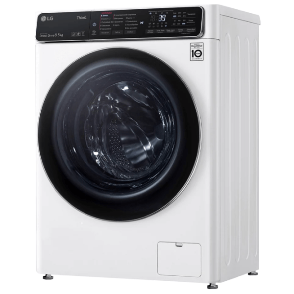 Mașină de spălat LG F2T9GW9W White 8.5 kg, 1200 rpm, A (old) photo 3