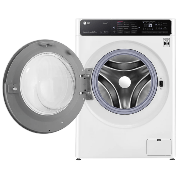 Mașină de spălat LG F2T9GW9W White 8.5 kg, 1200 rpm, A (old) photo 5