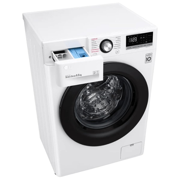 Mașină de spălat LG F2V3GS6W White 8.5 kg, 1200 rpm, A (old) photo 8