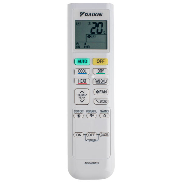 Aparat de aer condiționat Daikin FTXP50N/RXP50N COMFORA White 50 m² | 18000 BTU | White photo 3