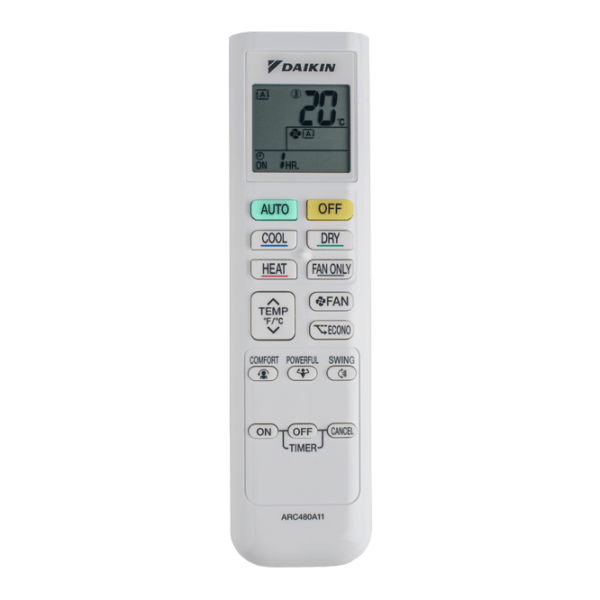 Aparat de aer condiționat Daikin FTXP25N/RXP25N COMFORA White 25 m² | 9000 BTU | White photo 3