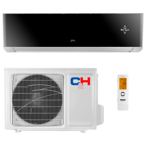 Aparat de aer condiționat Cooper&Hunter CH-S24FTXAM2S Supreme Inverter Black 70 m² | 24000 BTU | Black photo 2