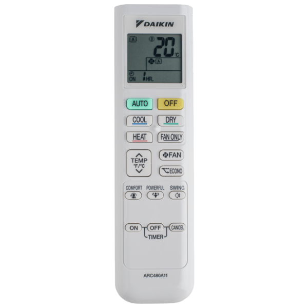 Aparat de aer condiționat Daikin FTXP60N/RXP60N COMFORA White 60 m² | 24000 BTU | White photo 3