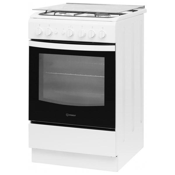 Aragaz Indesit IS5G1PMW/E White Tipul plitei: Pe gaz, 59 l, Tipul cuptorului: Pe gaz photo 2