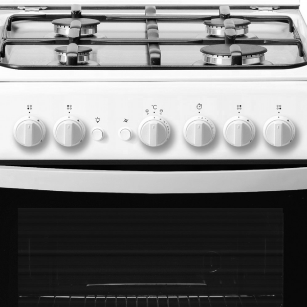 Aragaz Indesit IS5G1PMW/E White Tipul plitei: Pe gaz, 59 l, Tipul cuptorului: Pe gaz photo 5