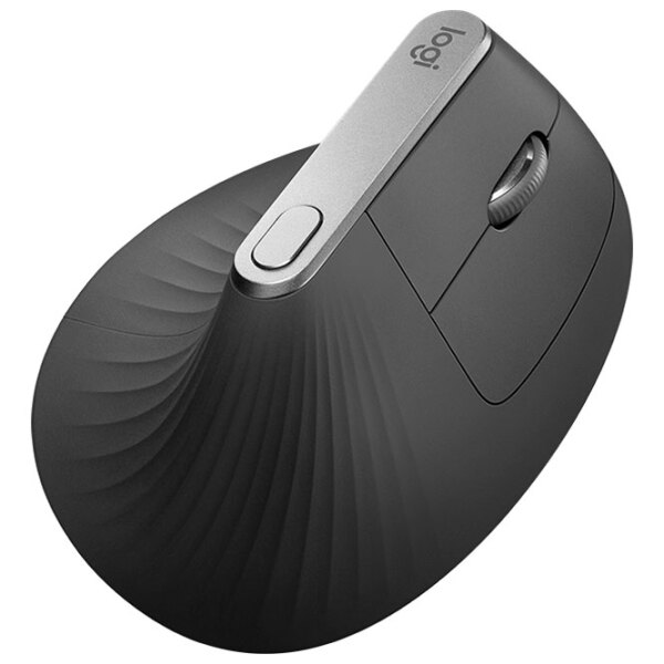 Mouse Logitech MX Vertical Black Fără fir, 4000 dpi photo 3