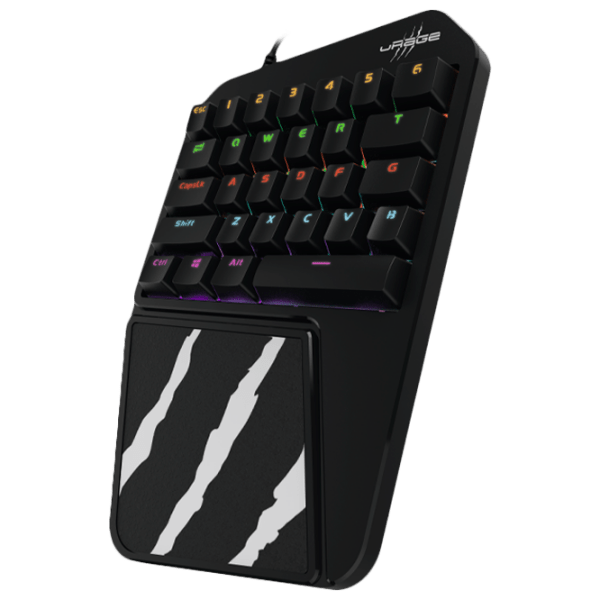 Tastatură Hama uRage 3rgo 1H Black Gaming, Cu fir photo 1