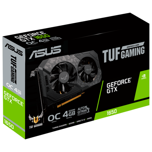 Видеокарта Asus GTX1650 D6 4ГБ GDDR6 TUF Gaming OC  photo 6