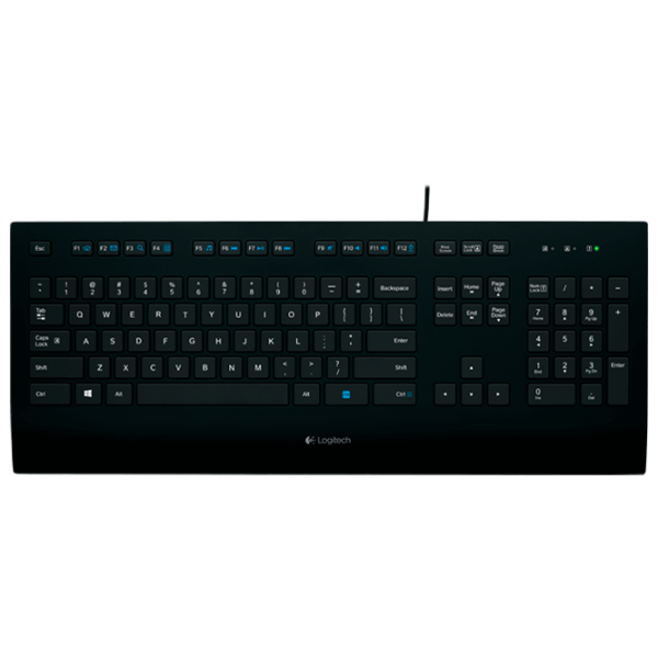 Клавиатура Logitech K280e Pro Черный Для дома и офиса, Проводная photo 1