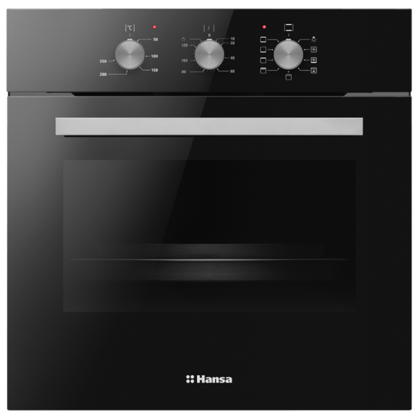 Духовой шкаф Hansa BOES68161 Черный A, 62 л photo 1