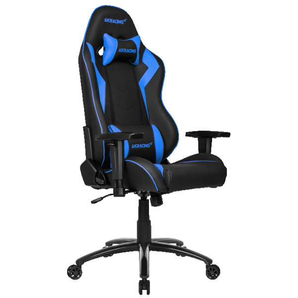 Игровое Кресло AKRacing Core Series SX, Чёрный Синий  photo 2