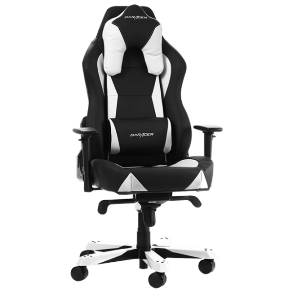 Scaun Gaming DXRacer Work GC-W0-NW-Y2 White Black  photo 1