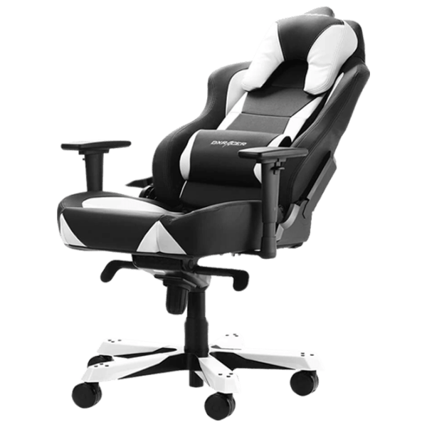 Scaun Gaming DXRacer Work GC-W0-NW-Y2 White Black  photo 3
