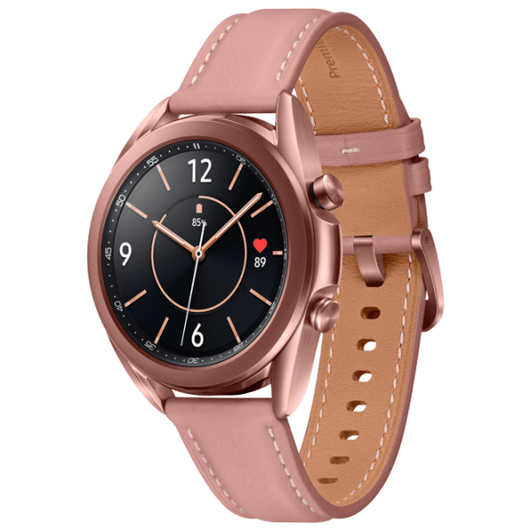 Ceas inteligent Samsung Galaxy Watch 3 Brown 1.18" | 41 mm | Oțel inoxidabil/ Piele
| R850 photo 1
