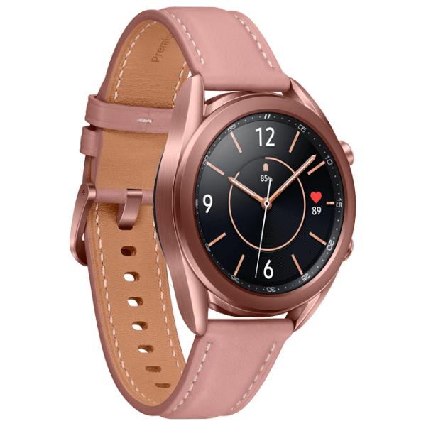 Ceas inteligent Samsung Galaxy Watch 3 Brown 1.18" | 41 mm | Oțel inoxidabil/ Piele
| R850 photo 2