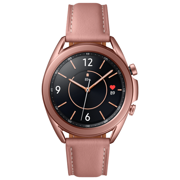Ceas inteligent Samsung Galaxy Watch 3 Brown 1.18" | 41 mm | Oțel inoxidabil/ Piele
| R850 photo 3