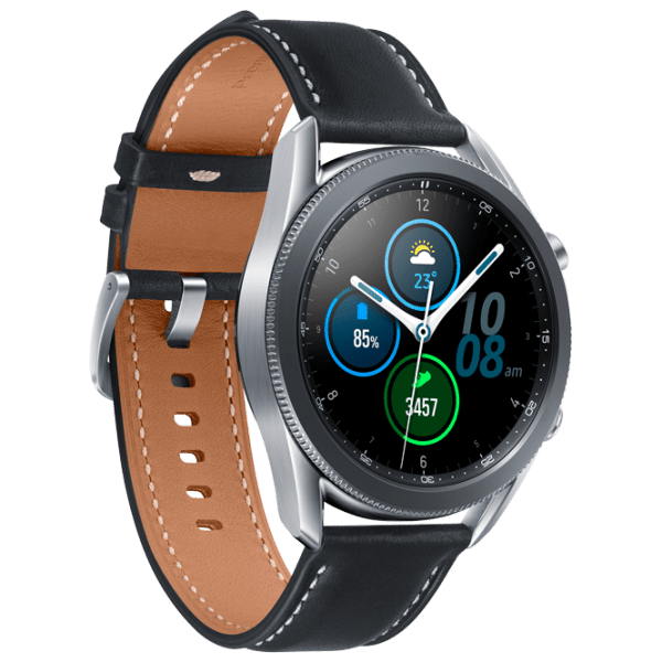 Ceas inteligent Samsung Galaxy Watch 3 Silver 1.4" | 45 mm | Oțel inoxidabil/ Piele
| R840 photo 2