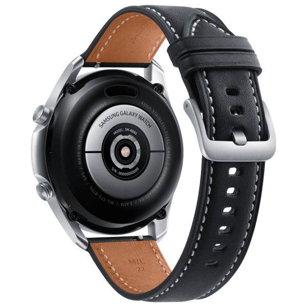 Ceas inteligent Samsung Galaxy Watch 3 Silver 1.4" | 45 mm | Oțel inoxidabil/ Piele
| R840 photo 4
