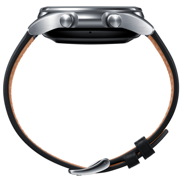 Умные часы Samsung Galaxy Watch 3 Серебристый 1.2" | 41 мм | Нержавеющая сталь/ Кожа
| R850 photo 5