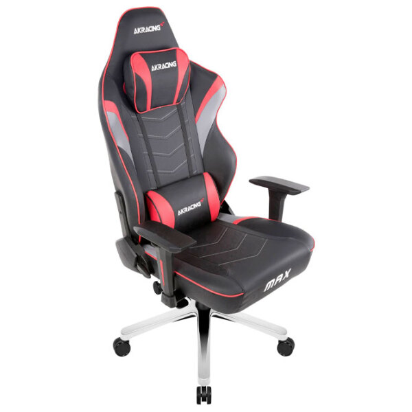 Scaun Gaming AKRACING Masters Series Max Red Black  photo 3