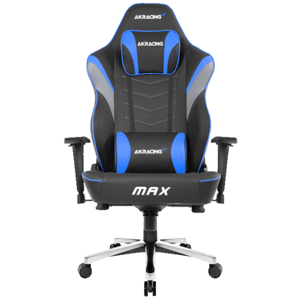 Scaun Gaming AKRacing Masters Series Max, Black Blue  photo 1