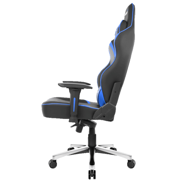 Scaun Gaming AKRacing Masters Series Max, Black Blue  photo 3