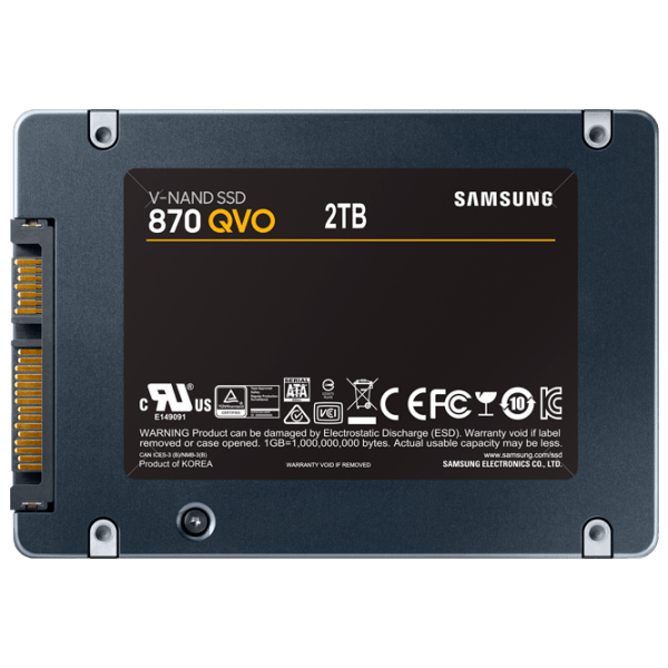 SSD Samsung 870 QVO 2.5'' 2 ТБ Скорость чтения: 560 MБ/ с,Скорость записи: 530 MБ/ с photo 5