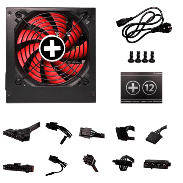 Sursa de alimentare ATX 12V 2.3 Xilence XP450R11 450 W Black  photo 5