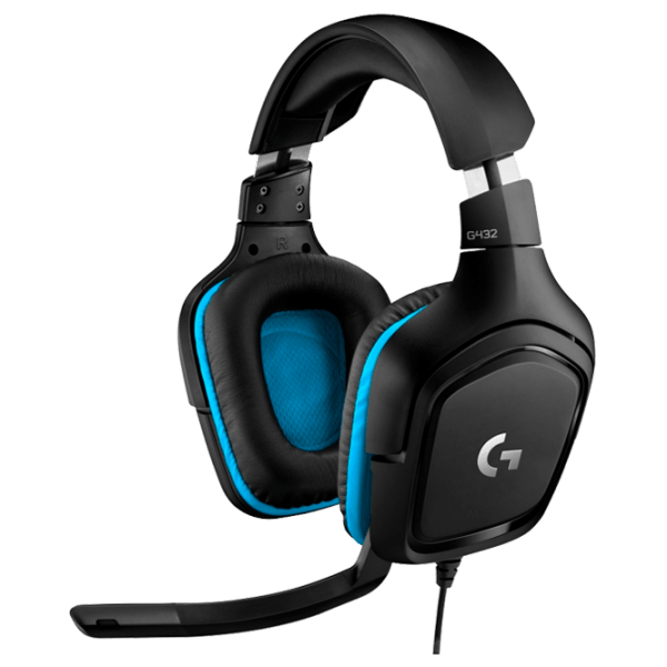 Căști Logitech G432 Black Cu fir / Gaming / Over the ear photo 1