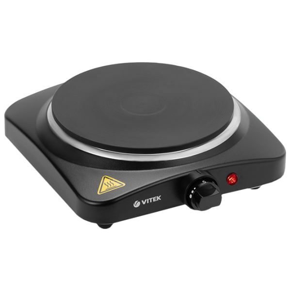 Vitek VT-3703 Black Electrică, Oțel emailat photo 3