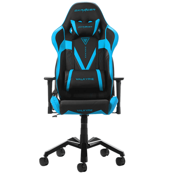 Scaun Gaming DXRacer Valkyrie GC-V03-NB-B1 Blue Black  photo 1